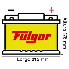 Bateria Fulgor Black 36i 700 amps