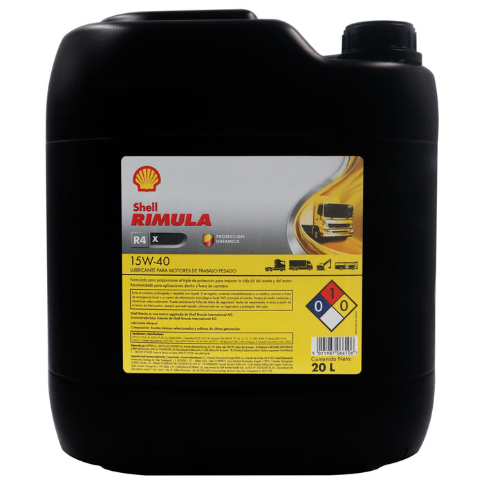 SHELL RIMULA R4 X 15W-40 X20LT
