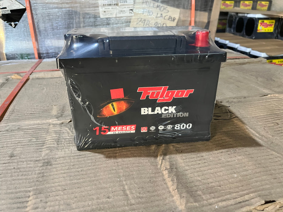 Bateria Fulgor Black 22i 800 amps